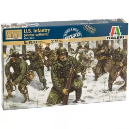 Набор U.S. Infantry (winter uniform), World War II (1:72) картинка 433991 - МосИгра