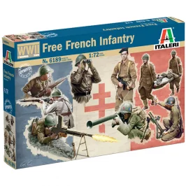 Набор Free French Infantry, World War II (1:72) картинка 433938 - МосИгра