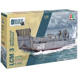 Десантный корабль LCM 3 Landing Craft Mechanized (1:35) картинка 433970 - МосИгра