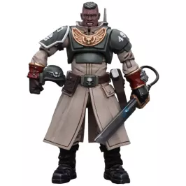 Фигурка JoyToy. Warhammer 40,000: Astra Militarum Cadian Command Squad. Commander with Power Sword картинка 389639 - МосИгра