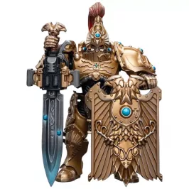 Фигурка JoyToy. Warhammer 40,000: Adeptus Custodes. Custodian Guard with Sentinel Blade and Praesidium Shield картинка 378770 - МосИгра
