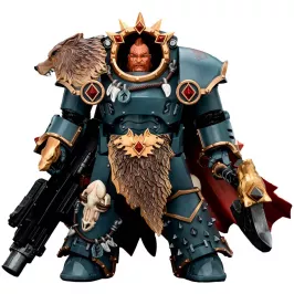 Фигурка JoyToy. Warhammer 30,000: Space Wolves Hvarl Red-Blade картинка 408620 - МосИгра