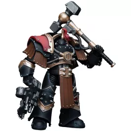 Фигурка JoyToy. Warhammer 30,000: Sons of Horus Justaerin Terminator Squad. Justaerin with Thunder Hammer картинка 395217 - МосИгра