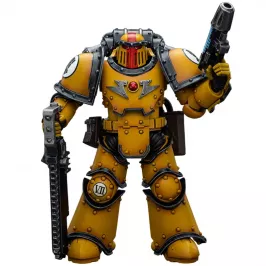 Фигурка JoyToy. Warhammer 30,000: Imperial Fists Legion MkIII Despoiler Squad. Sergeant with Plasma Pistol картинка 391798 - МосИгра