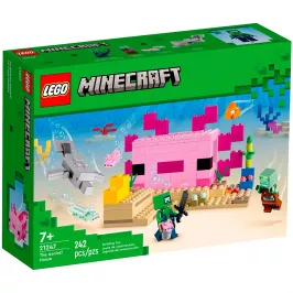 Конструктор LEGO Minecraft: Дом Аксолотля картинка 406442 - МосИгра