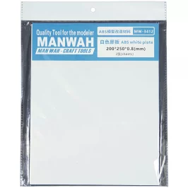 Пластиковый лист MANWAH (0,8x200x250 мм; 2 шт.) картинка 433620 - МосИгра