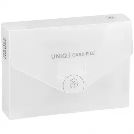 Картотека UniqCardFile Standart (прозрачная, 20 мм, 30+ карт) картинка 396779 - МосИгра