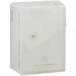 Протекторы Uniq Card Sleeves Malachite Platinum Pack (150 шт., 56x87 мм) картинка 400437 - МосИгра