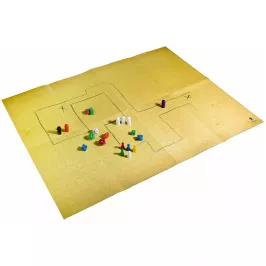 Мат игровой "Старая карта" картинка 389709 - МосИгра