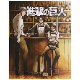Тетрадь общая Attack on titan. Erwin Smith, Levi Ackerman, Hange Zoë картинка 400555 - МосИгра