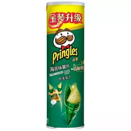 Чипсы PRINGLES со вкусом морской капусты и васаби картинка 393554 - МосИгра