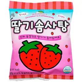 Сахарная вата SUGAROLLY. Клубничный ролл картинка 393897 - МосИгра
