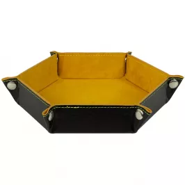 Лоток для кубиков Stuff-Pro: шестиугольный, жёлтый картинка 353388 - МосИгра