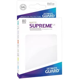 Протекторы Ultimate Guard Supreme UX Standard: Matte White (80 шт., 66x91 мм) картинка 432320 - МосИгра