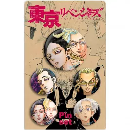 Набор из 5 значков Tokyo Revengers: Antagonists картинка 392053 - МосИгра