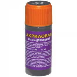 Акриловая краска Zvezda: воронёная сталь картинка 432499 - МосИгра