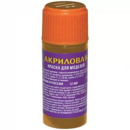 Акриловая краска Zvezda: земляной картинка 432482 - МосИгра