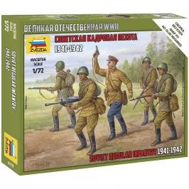 Советская кадровая пехота 1941-1942 (1:72) картинка 409623 - МосИгра