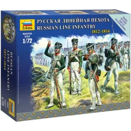 Русская линейная пехота 1812-1814 (1:72) картинка 430420 - МосИгра
