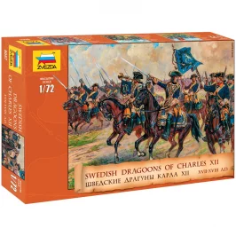 Шведские драгуны Карла XII XVII-XVIII вв. (1:72) картинка 430416 - МосИгра
