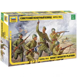 Советский пехотный взвод. Курск, 1943 (1:72) картинка 430426 - МосИгра