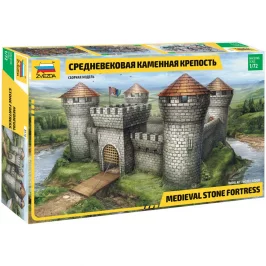 Средневековая каменная крепость (1:72) картинка 430443 - МосИгра