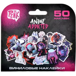 Набор виниловых наклеек Anime Addicted картинка 390600 - МосИгра