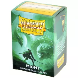 Протекторы Dragon Shield: Might. Matte Dual Sleeves, Standard Size (100 шт., 63x88 мм) картинка 391348 - МосИгра