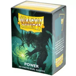 Протекторы Dragon Shield: Power. Matte Dual Sleeves, Standard Size (100 шт., 63x88 мм) картинка 391352 - МосИгра