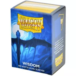 Протекторы Dragon Shield: Wisdom. Matte Dual Sleeves, Standard Size (100 шт., 63x88 мм) картинка 391353 - МосИгра