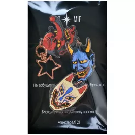 Брелок "Японская мифология: Маски" картинка 377446 - МосИгра