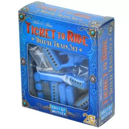 Ticket to Ride. Делюкс-набор вагонов (синий) картинка 406387 - МосИгра