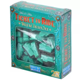 Ticket to Ride. Делюкс-набор вагонов (зелёный) картинка 406388 - МосИгра
