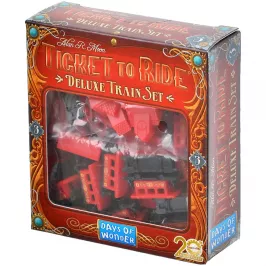 Ticket to Ride. Делюкс-набор вагонов (красный) картинка 406385 - МосИгра