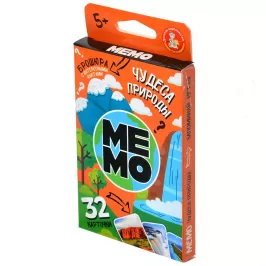 Мемо "Чудеса природы" (мини) картинка 402993 - МосИгра