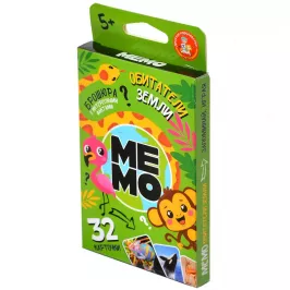 Мемо "Обитатели земли" (мини) картинка 402985 - МосИгра