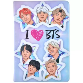 Обложка для паспорта I love BTS картинка 376112 - МосИгра