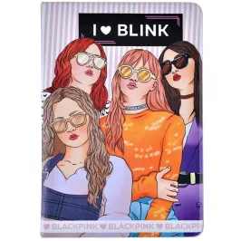 Обложка для паспорта I love BLINK картинка 376107 - МосИгра
