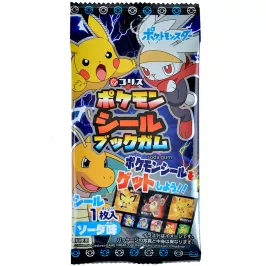 Жевательная резинка Coris: Pokemon с набором стикеров картинка 375517 - МосИгра