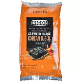 Сушёная морская капуста NICOS: Корейское барбекю (4 г.) картинка 369989 - МосИгра