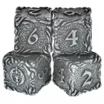 Oathsworn: Верные клятве. Тайны Темнолесья. Комплект металлических кубиков Oathsworn: Верные клятве. Тайны Темнолесья. Комплект металлических кубиков картинка 406653 - МосИгра