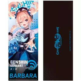 Памятный билет Genshin Impact. Online Concert Lazer Cut Commemorative Ticket: Barbara картинка 376296 - МосИгра
