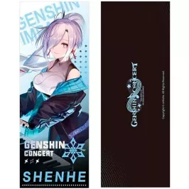 Памятный билет Genshin Impact. Online Concert Lazer Cut Commemorative Ticket: Shenhe картинка 376297 - МосИгра