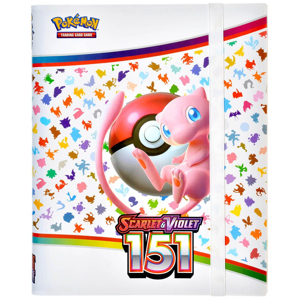 Pokemon TCG: Scarlet & Violet – 151. Папка для хранения коллекционных ...