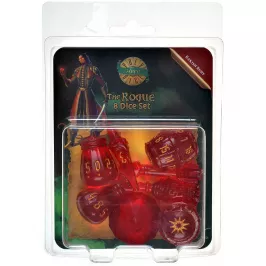 Набор кубиков PolyHero: Rogue (Rakish Ruby), 8 шт. картинка 389883 - МосИгра