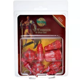 Набор кубиков PolyHero: Warrior (Crimson Carnage), 8 шт. картинка 389875 - МосИгра