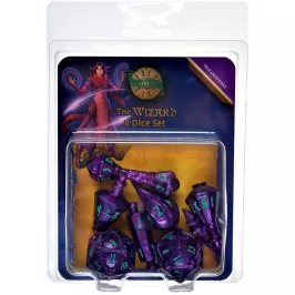 Набор кубиков PolyHero: Wizard (Wizardstone), 8 шт. картинка 389861 - МосИгра