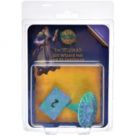 Набор кубиков PolyHero: Wizard (Wizard Hat and Spellbook in Aether Mist), 2 шт. картинка 389857 - МосИгра