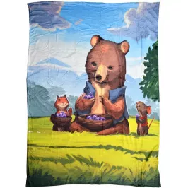 Плед Everdell. Cozy Critters: Berry Bear картинка 389879 - МосИгра