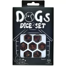 Набор кубиков DOGS: Luna, 7 шт. картинка 376543 - МосИгра